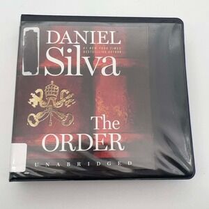 Daniel Silva The Order Audiobook 8‑CD Set Unabridged Gabriel Allon EUC